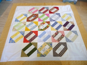 Example of autograph quilt.