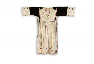 A Jebel Sabir festive dress, Yemen, 1980's