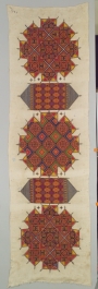 Example of Chefchaouen embroidery, style 3. Morocco, c. 1800.