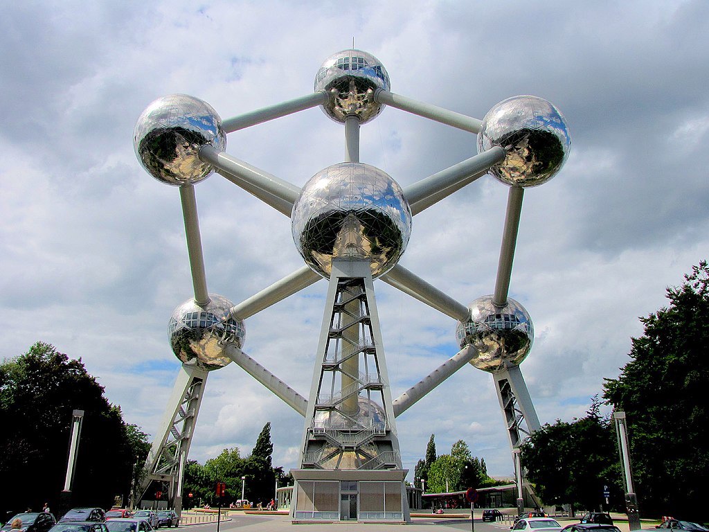The Atomium in Brussels, 1958.