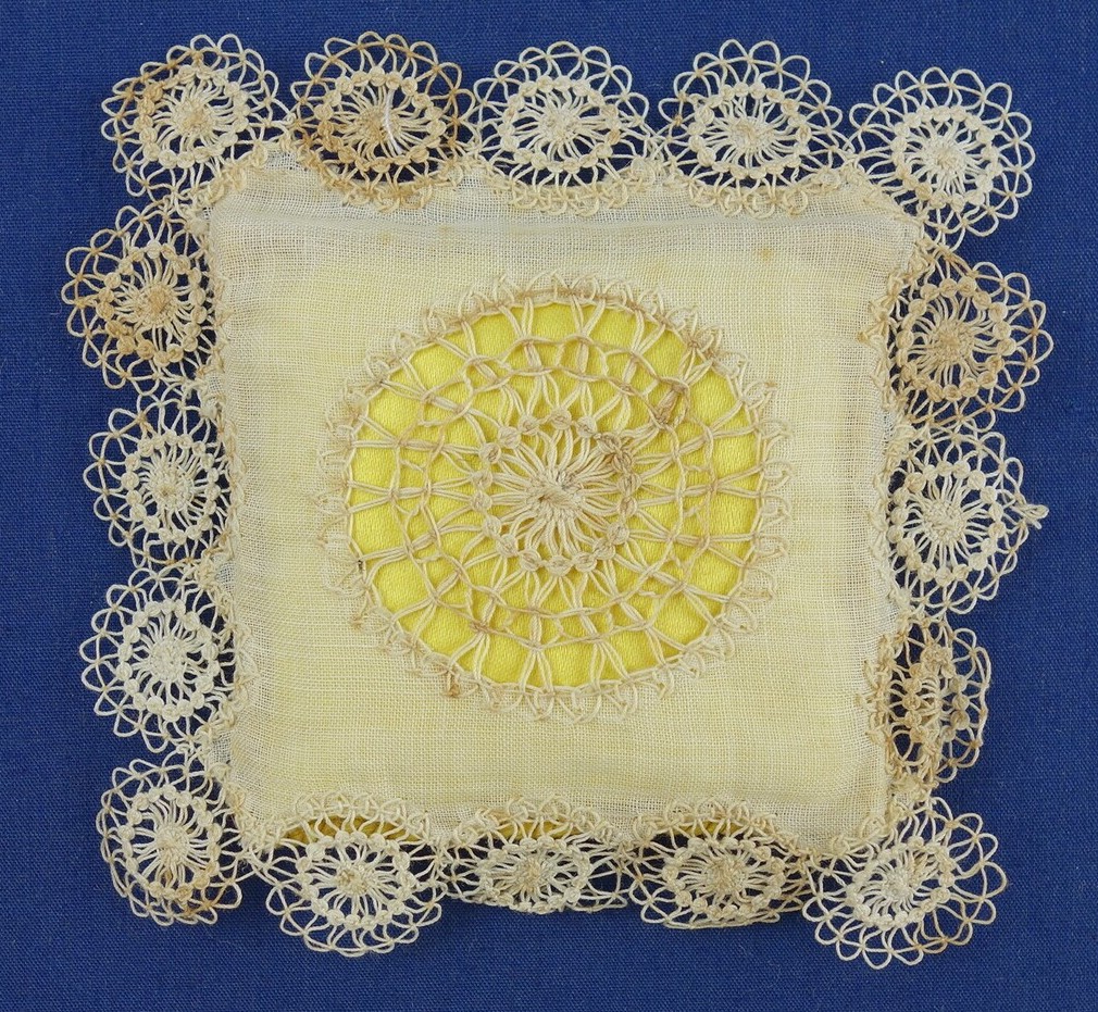 Early 20th century pin cushion from The Netherlands (TRC 2007.0615).