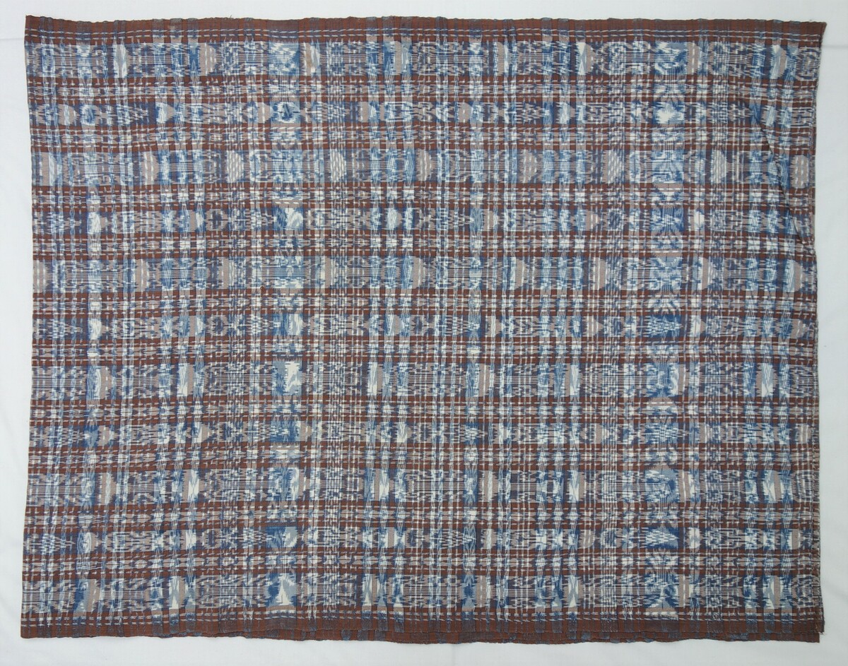 Length of ikat cloth, Guatemala, 1970s (TRC 2019.1964).