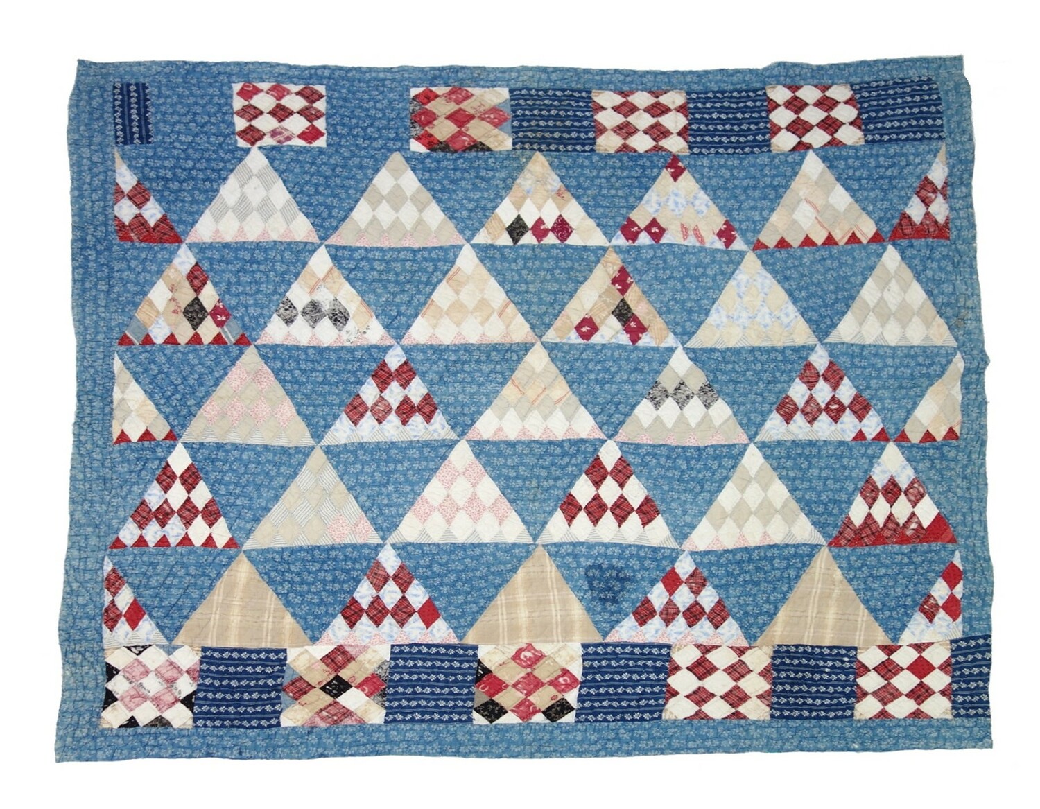 American quilt from the mid-nineteenth century (TRC 2019.2651).