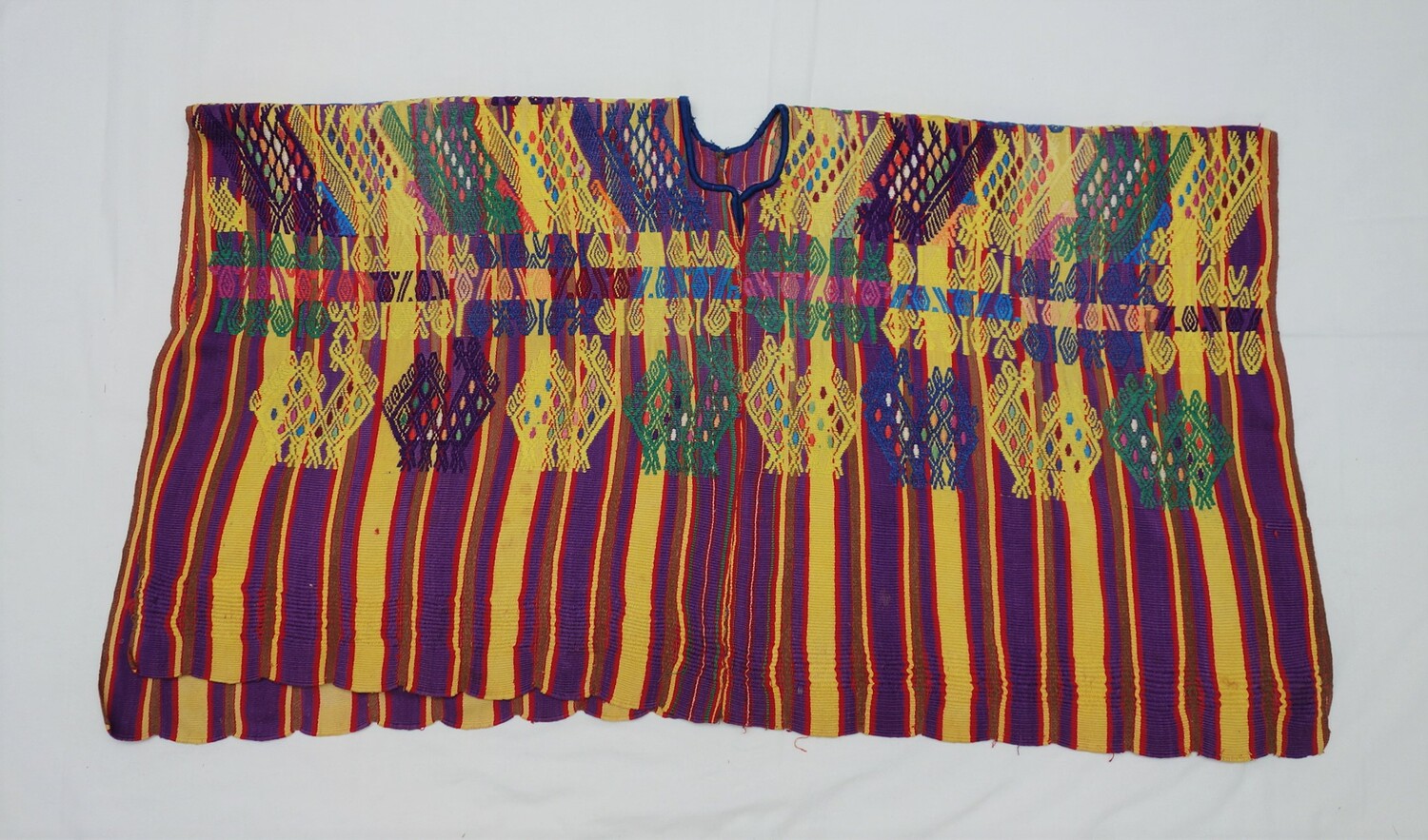 Huipil from San Juan Sacatepéquez, Guatemala, late 20th century (TRC 2020.0523).