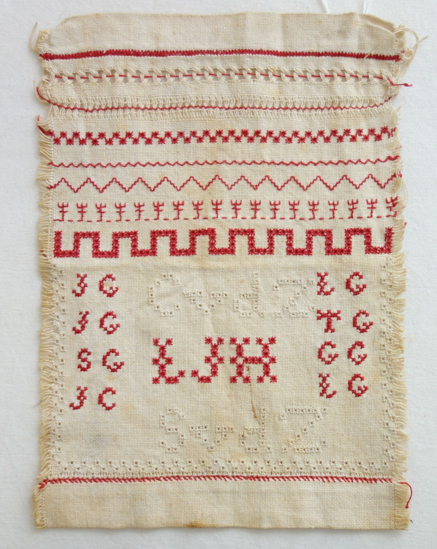 Sample from Friesland, the Netherlands, ca. 1900 (TRC 2020.1633).
