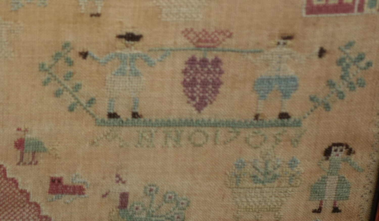 Detail of sampler TRC 2020.3683.
