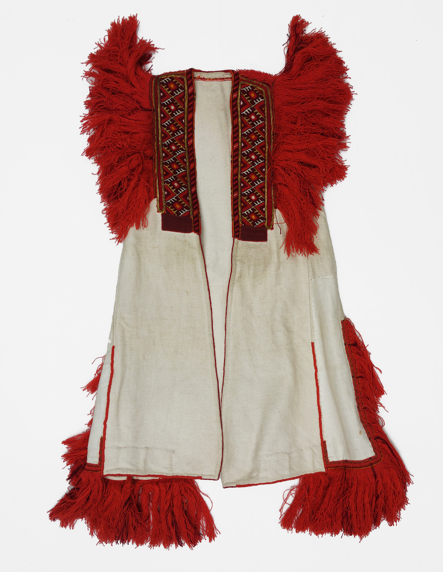Woman's waistcoat from North Macedonia, c. 1920 (TRC 2021.3007d).