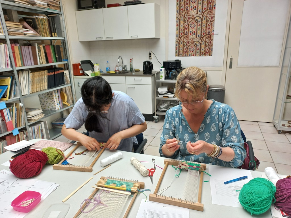 Two participants of the TRC velvet identification study-day, on 11 June 2022