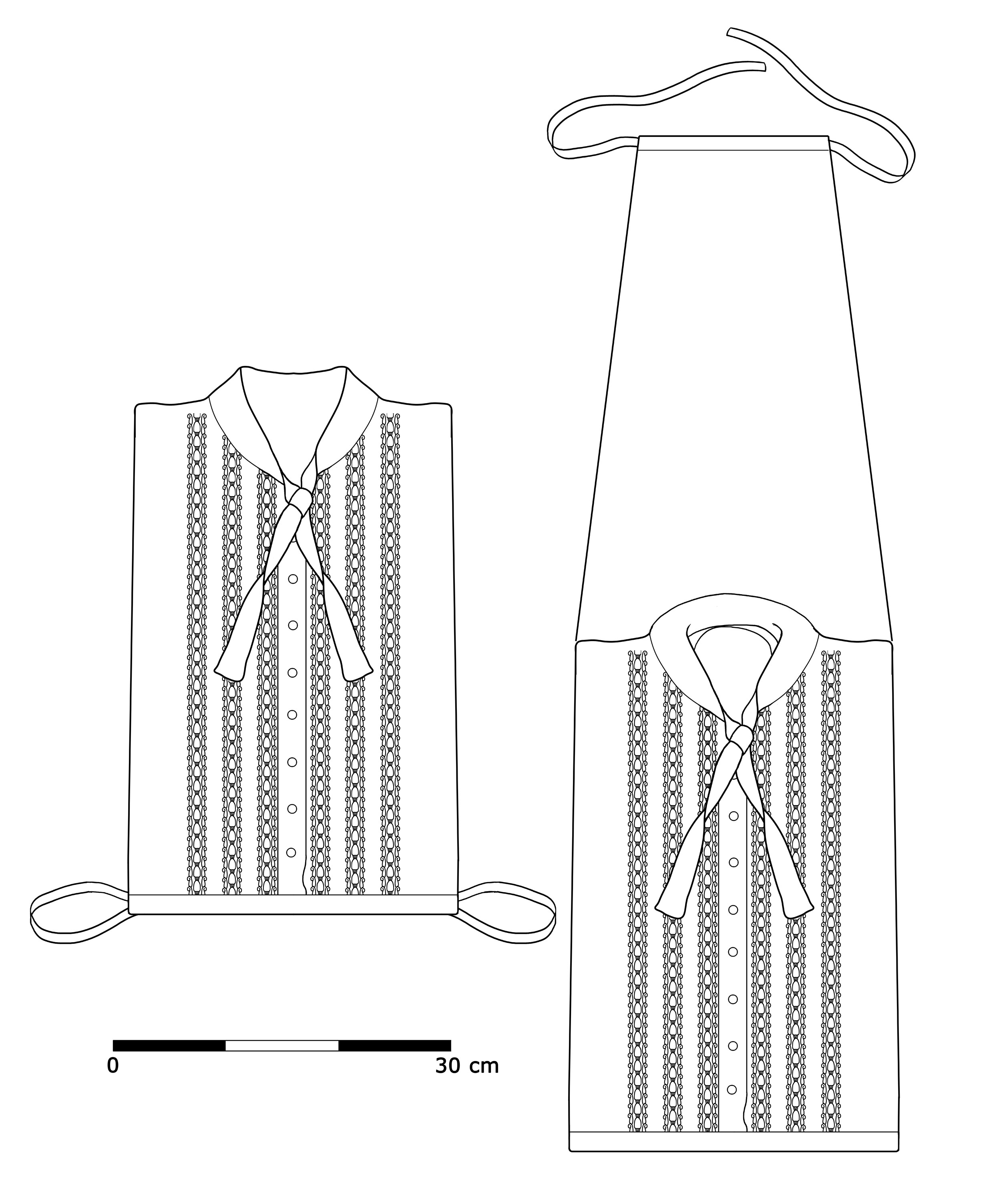 Line drawing of TRC 2023 1530, by Martin Hense.