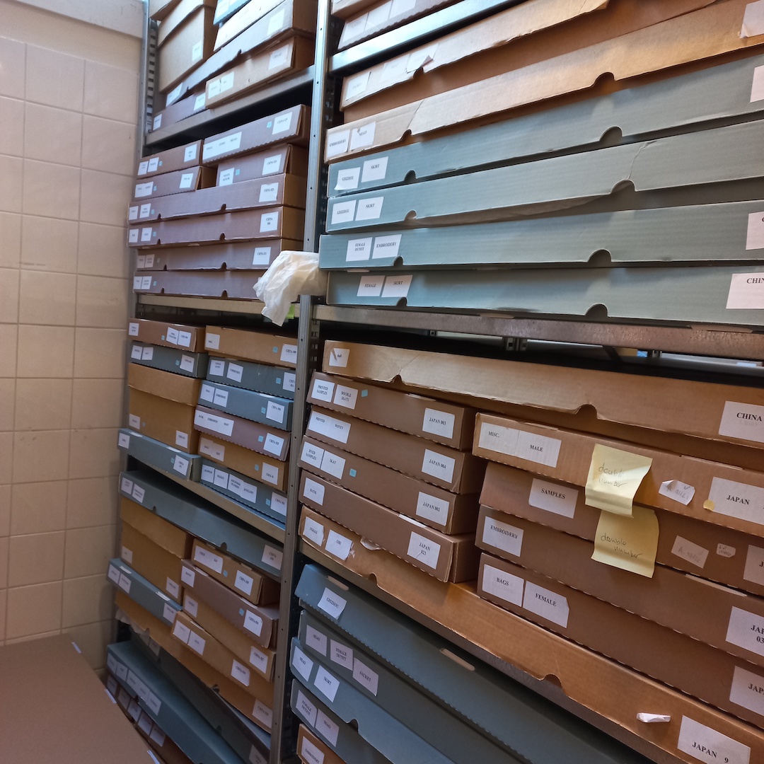 Fig. 1. An impression of the depot with the TRC collection.