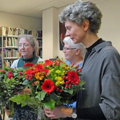 From left to right: Gillian Vogelsang, Gon Homburg and Olga Ierimina.