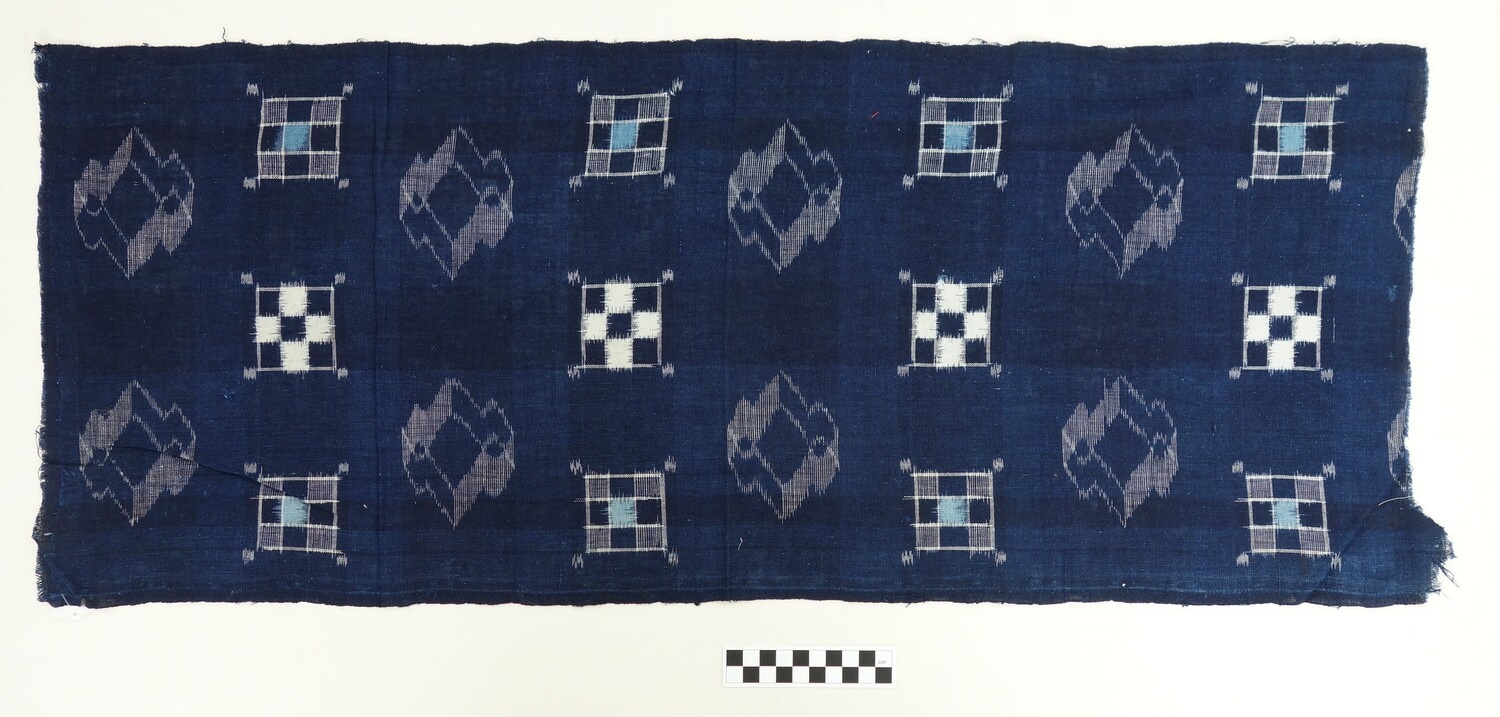 Fig. 4. Kasuri cloth sample (TRC 2017.1467).