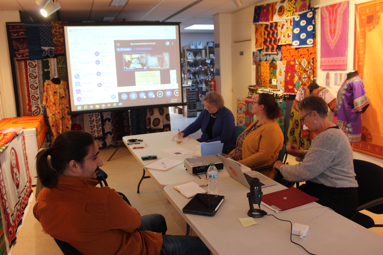 TIES meeting at the TRC, 8 Oct. 2022