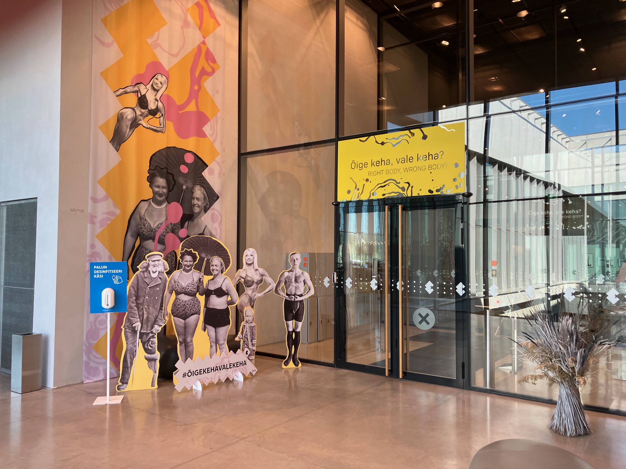 Inside the National Museum of Estonia (Eesti Rahva Muuseum), Tartu. Photograph by Willem Vogelsang.