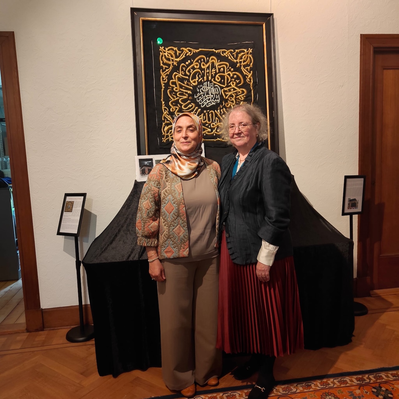 Emine Güney and Gillian Vogelsang. Photograph by Herra Pahlasari.