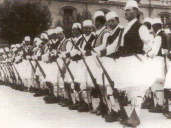 Royal Guard of Albania, before 1936.