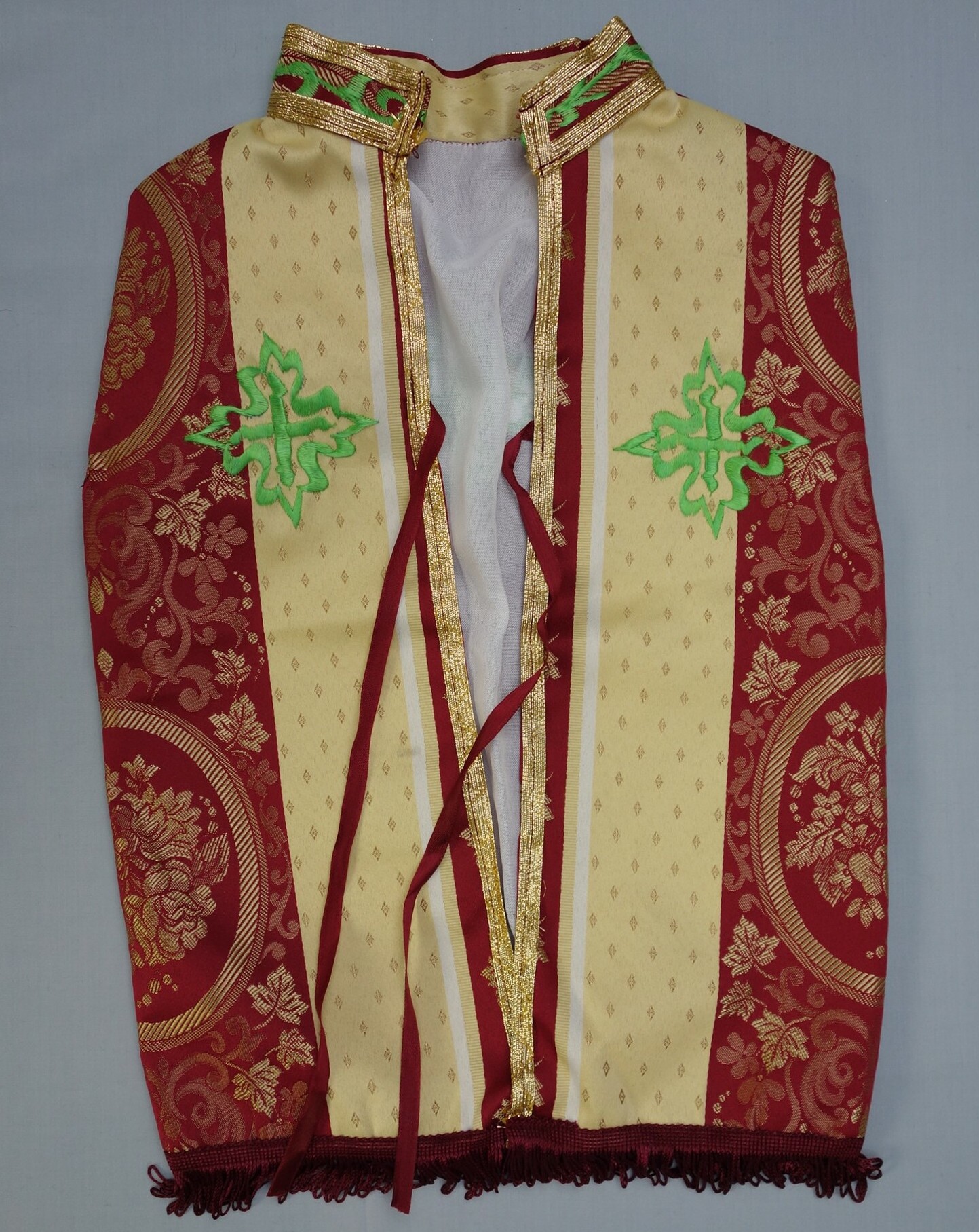 Coptic cape for the Christening of a boy, 2001 (TRC 2001.0248).